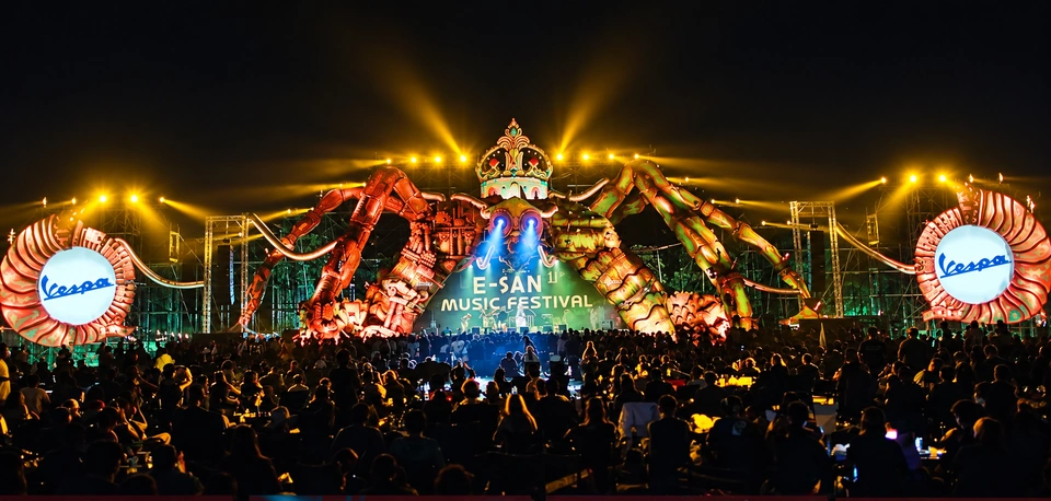 STAGE PRODUCTION — The Main Stage E-San Music Festival