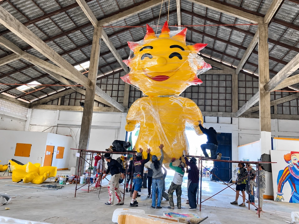 PROPS & EVENT DECORATION — The Sun Character Workshop Build
